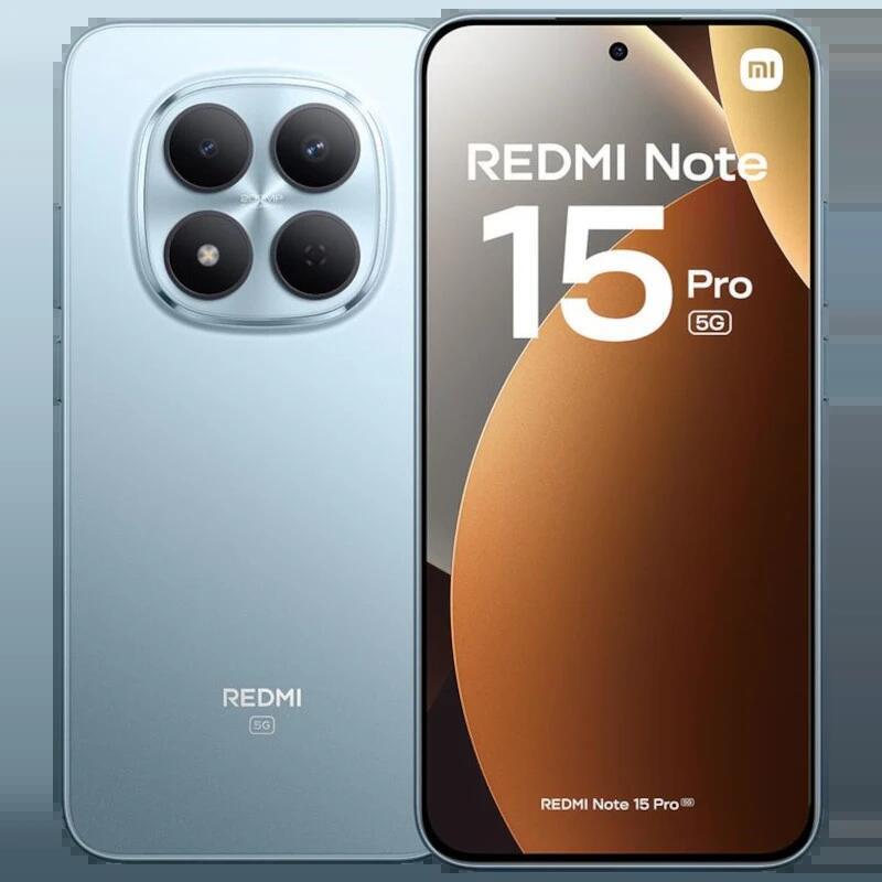 Xiaomi Redmi Note 15 Pro 5g 512gb Azul 1.5k Amoled 8gb Ram 2 Días Sin Recargar - Desprecintado
