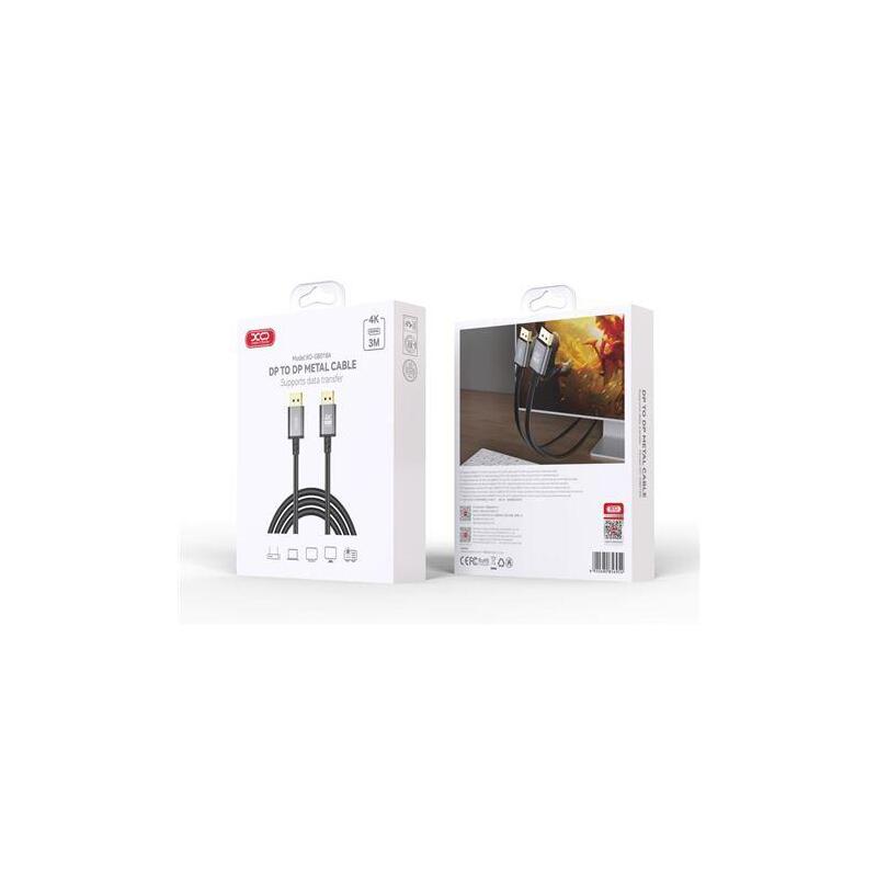 Xo Cable Hdmi - Longitud 3 Metros - Resolucion 4k - Negro