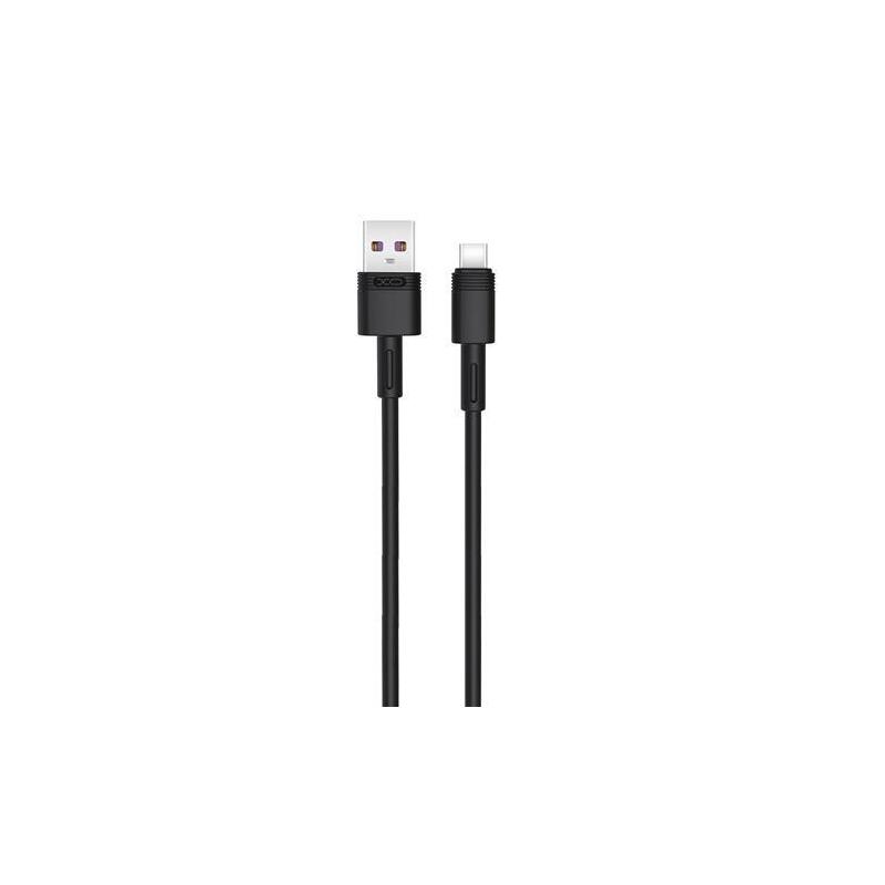 Xo Cable Usb-A Macho A Usb-C Macho 5a - Carga Rapida + Transmision De Datos Alta Velocidad - Longitud 1m