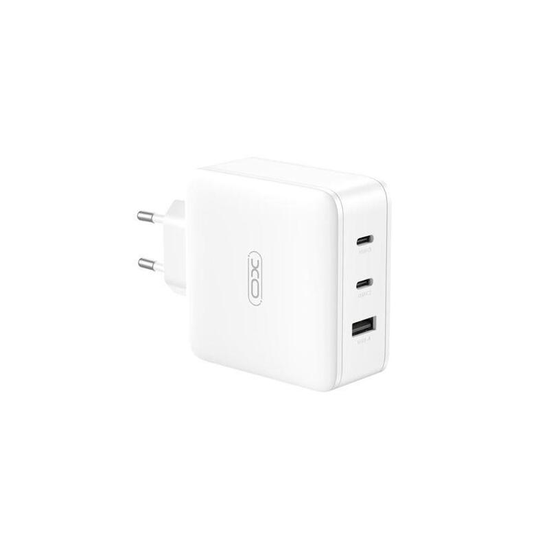 Xo Cargador De Carga Rapida 100w Proteccion De Sobretensiones - Color Blanco