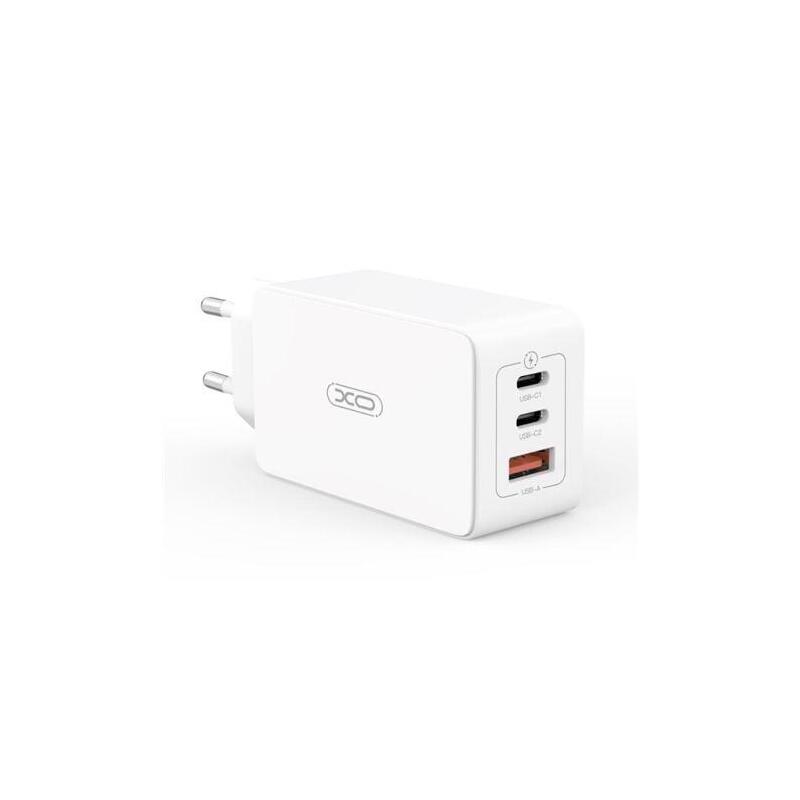 Xo Cargador De Carga Rapida 65w Proteccion De Sobretensiones - Color Blanco
