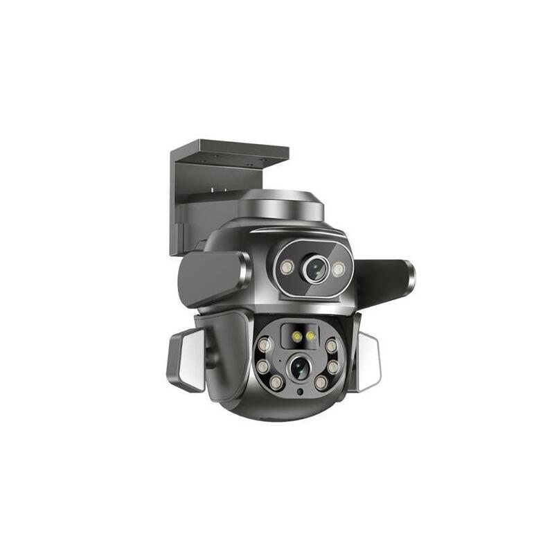 Xo Cr04 Camara Vigilancia Wifi - Fullhd - Deteccion De Movimiento - Vision Nocturna - Sonido Bidireccional - Negro
