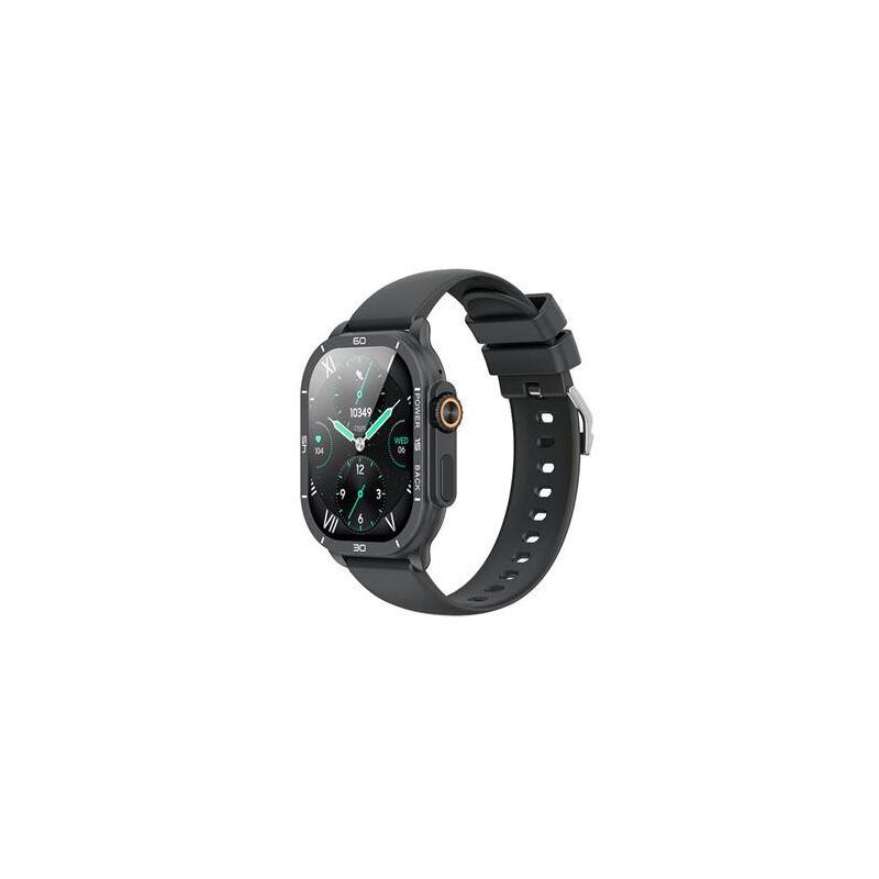 Xo J12 Reloj Smartwatch Pantalla Cuadrada 2.06" Amoled - Asistente De Voz - Control De Musica - Multideporte - Llamadas