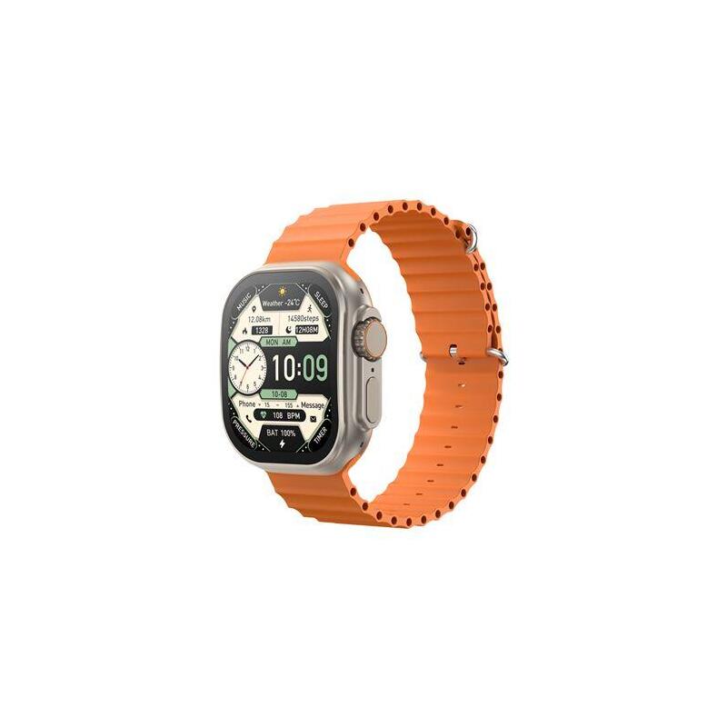 Xo M11 Ultra Reloj Smartwatch Pantalla Cuadrada 2,01" Curva - Llamadas Bt - Nfc - Multideporte - Tensiometro,