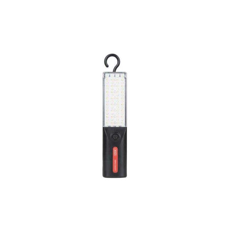 Xo Yh17 Linterna Led Con Iman Y Gancho - Carga Solar - Negro