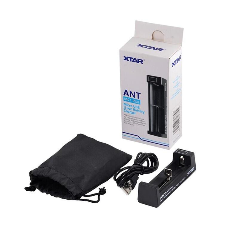 Xtar Cargador Baterias Ion-Litio Usb-Microusb Mc1 Plus