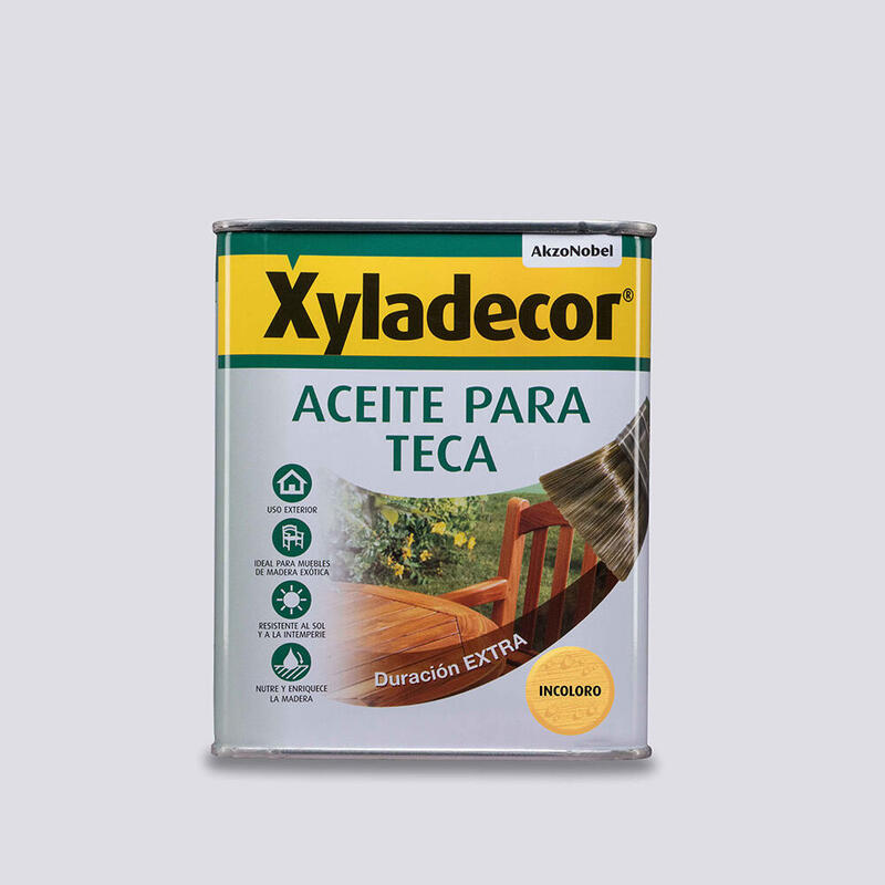 Xyladecor Aceite Incoloro Para Teca 5l 5089083