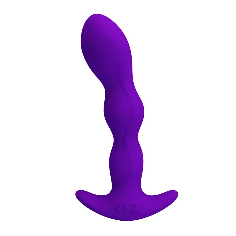 Yale Plug Anal Con Vibración Púrpura