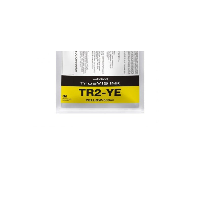 Yellow Pigment Eco-Solvent Ink Bag Roland Truevis Sg2 Vg2 Vf2 Sg3 Vg3 500ml Estr2-Ye
