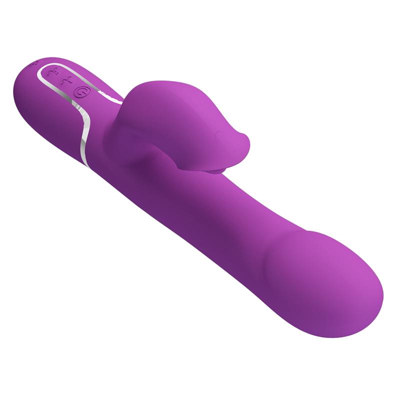 Pretty Love - Vibrador & Estimulador Multifunción 4 En 1 Morado