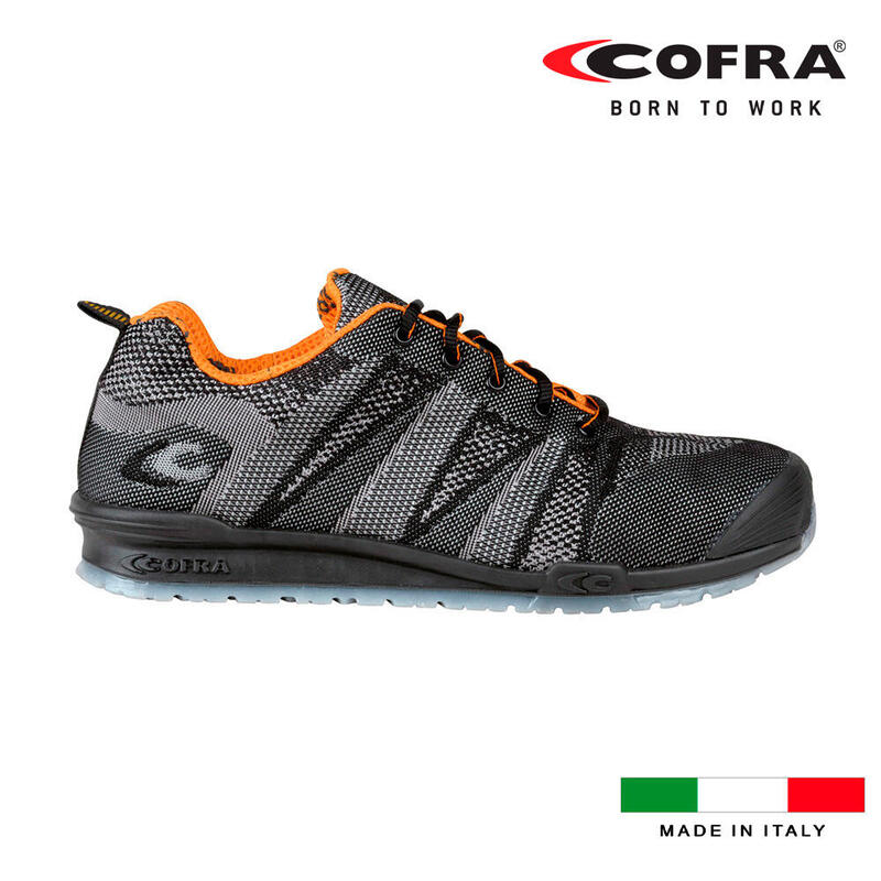 Zapatos De Seguridad Cofra Fluent Black S1 Talla 38