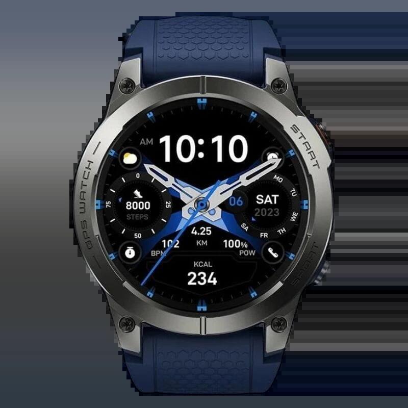 Zeblaze Stratos 3 Pro Azul - Reloj Inteligente Con Pantalla Amoled Hd - Desprecintado