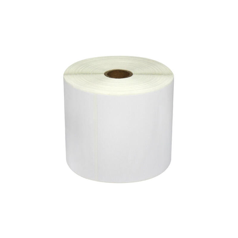 Zebra 101.5mm X 152mm 500 Etiquetas Termicas Blancas Perforadas Genericas 800284-605/800264-605