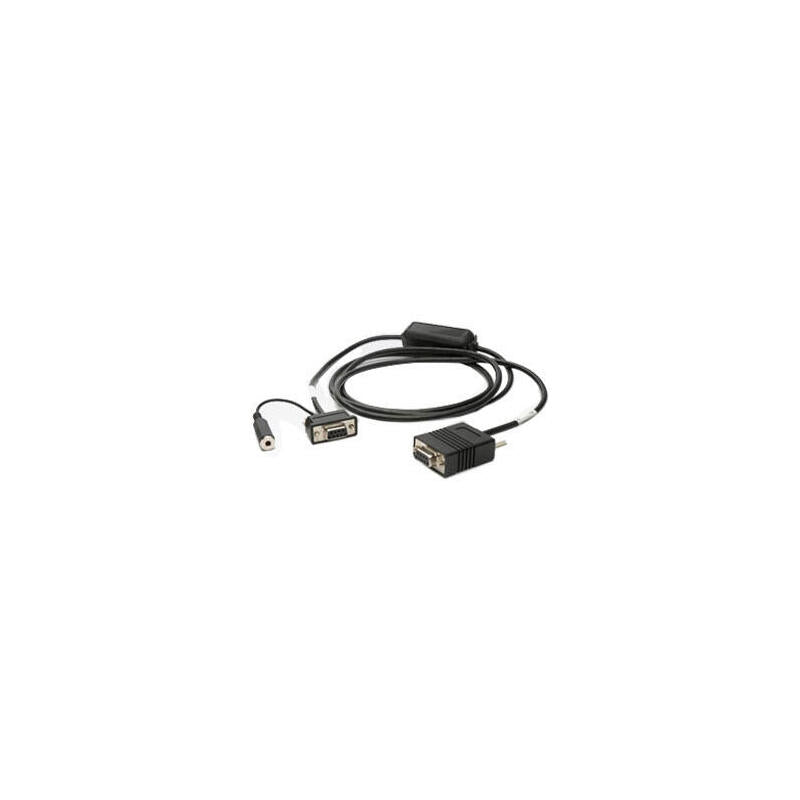 Zebra 25-13228-03r Cable De Serie Negro 1,8 M Db9
