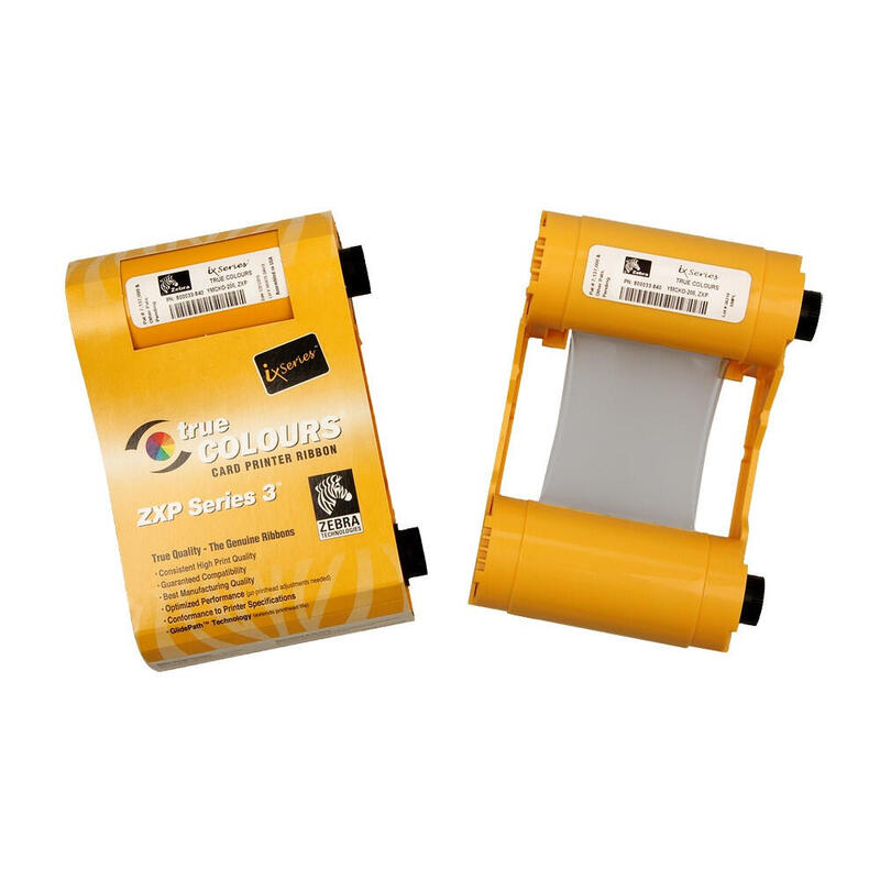 Zebra Cinta Color-Ymcko Zxp3 R2 Series Para 280 Imagenes