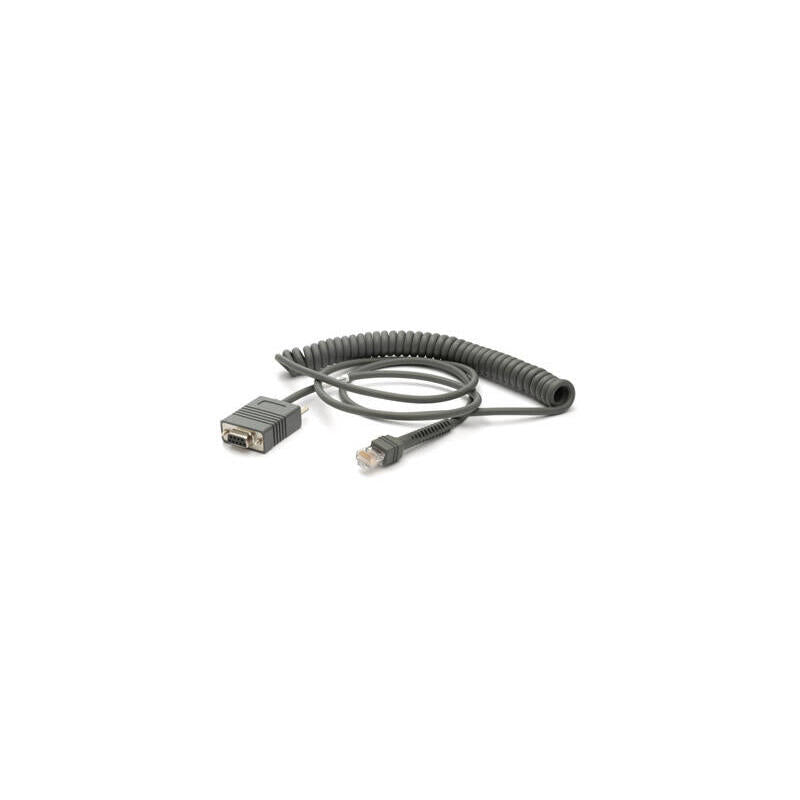 Zebra Rs232 Cable Cable De Señal 2,7 M Gris