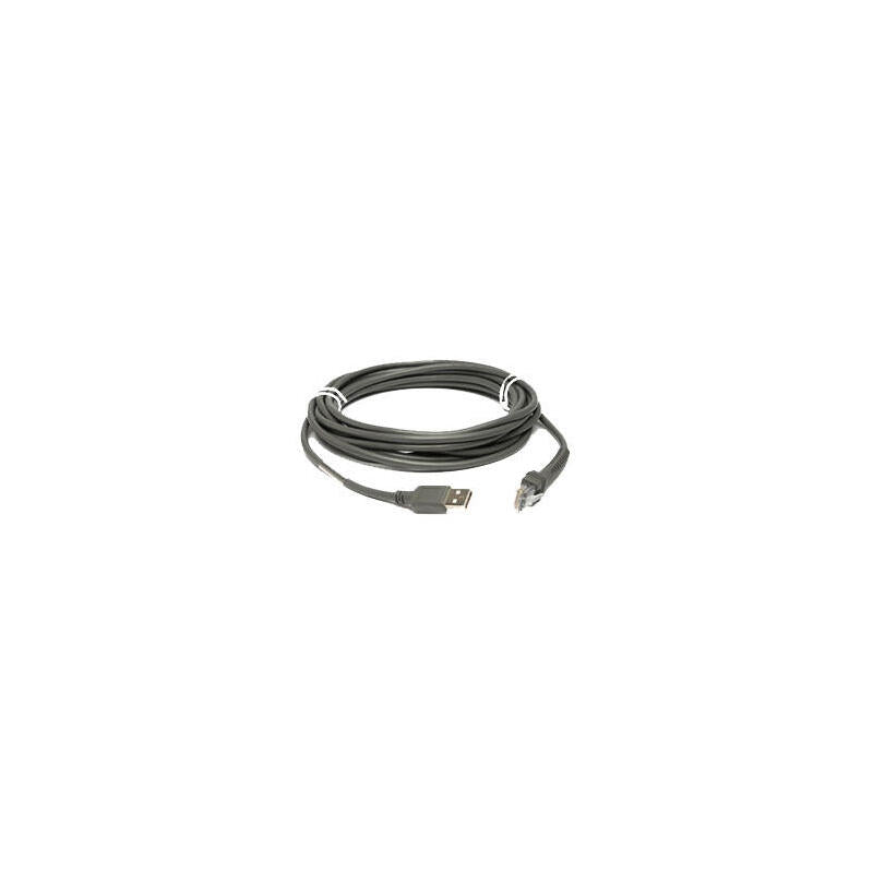 Zebra Usb Cable: Series A Cable Usb 4,5 M Usb A Gris