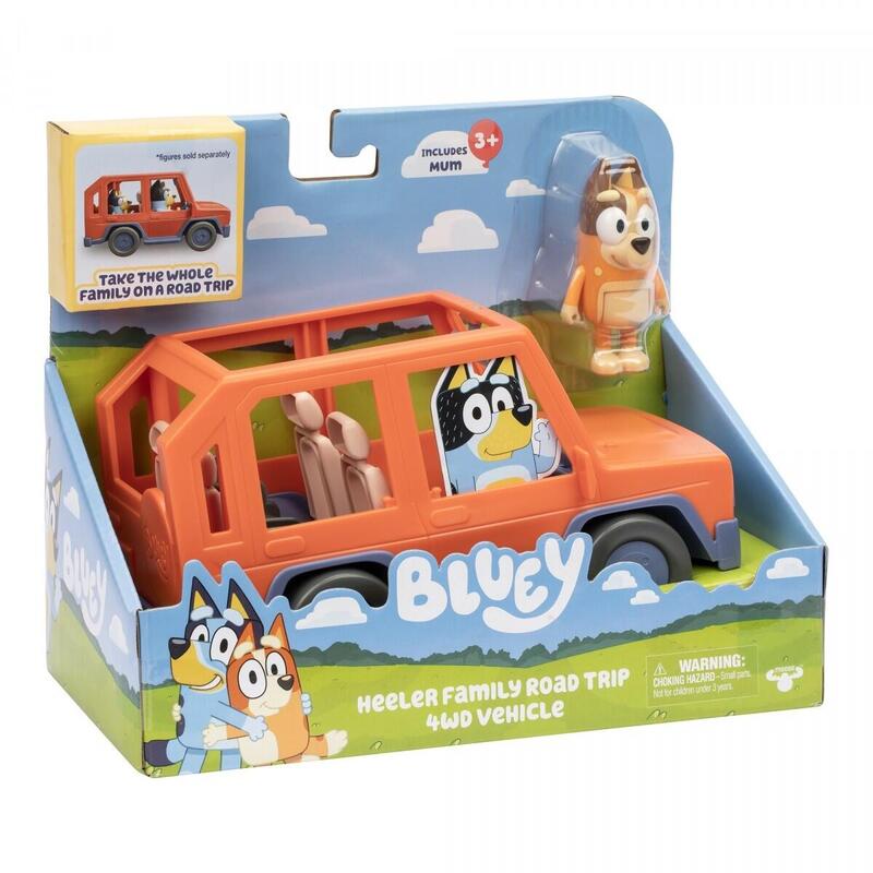 Zestaw Bluey Samochód 4 X4 Chilli