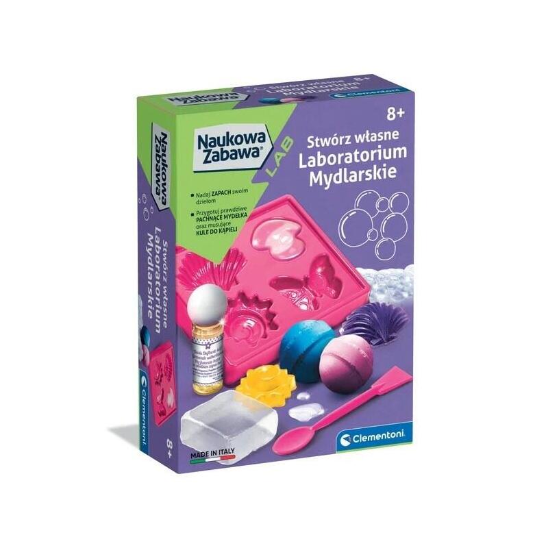 Zestaw Clementoni - Laboratorium Mydlarskie