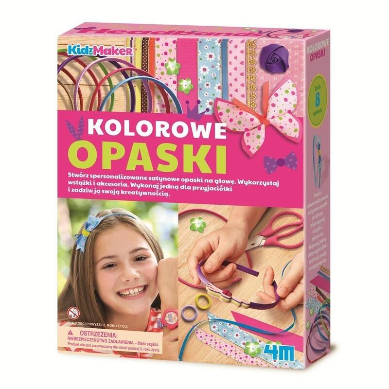 Zestaw Kreatywny Kolorowe Opaski