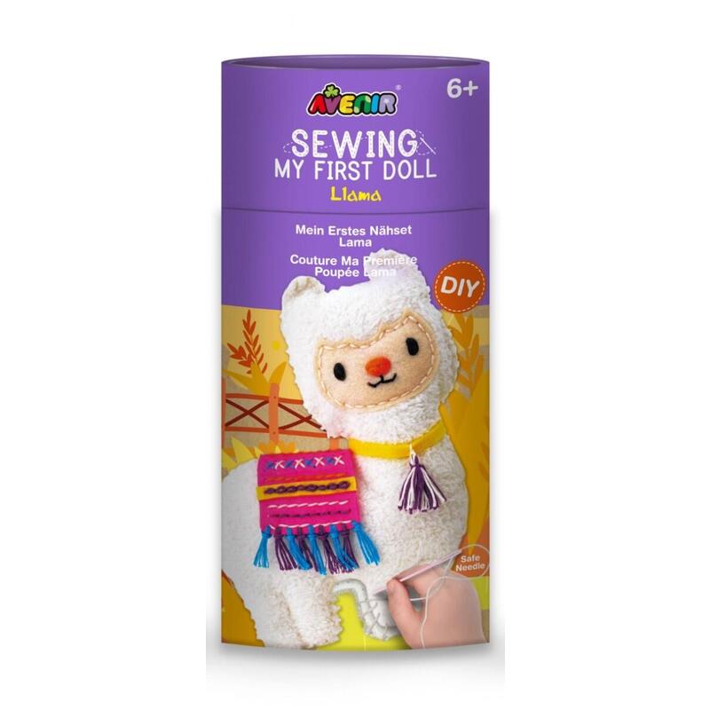 Zestaw Kreatywny Moja Pierwsza Lalka Do Uszycia - Lama