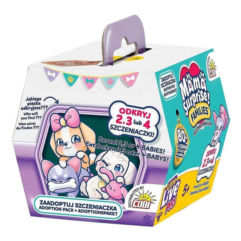 Zestaw Little Live Pets - Families Display 8 Sztuk