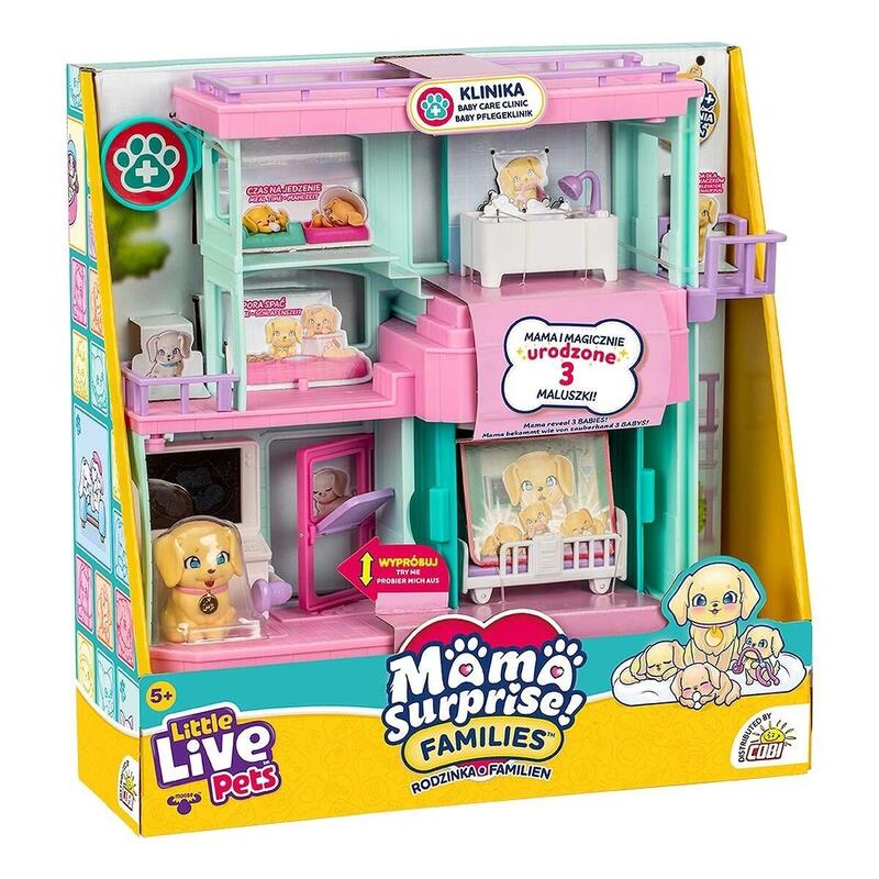 Zestaw Little Live Pets Families - Klinika