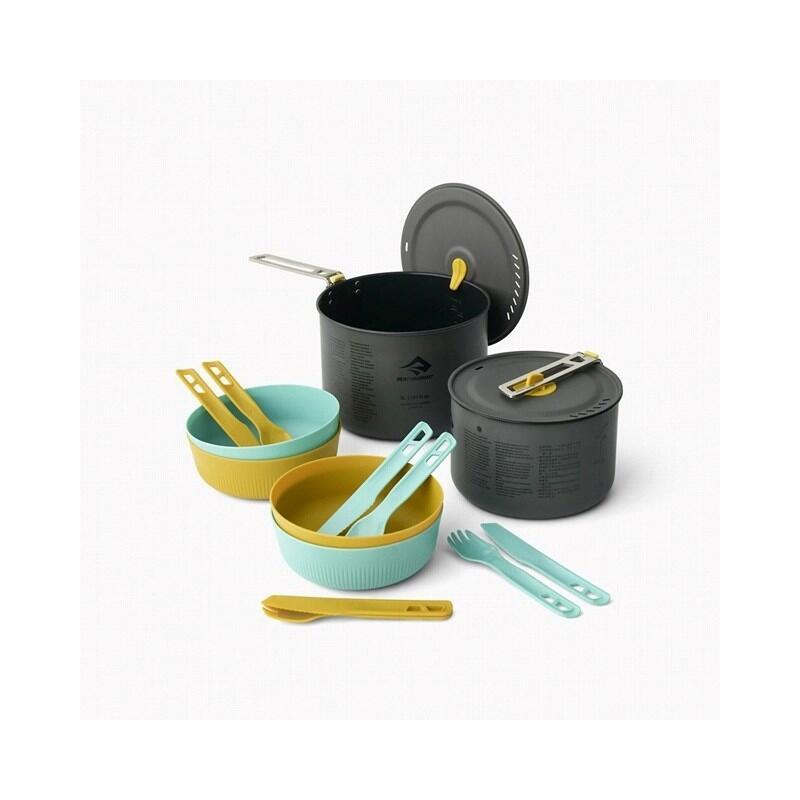 Zestaw Naczyn Sea To Summit Frontier Ul Two Pot Cook Set 4p 14 Piece