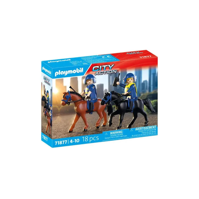 Zestaw Z Figurkami Action Heroes 71877 Policja Konna