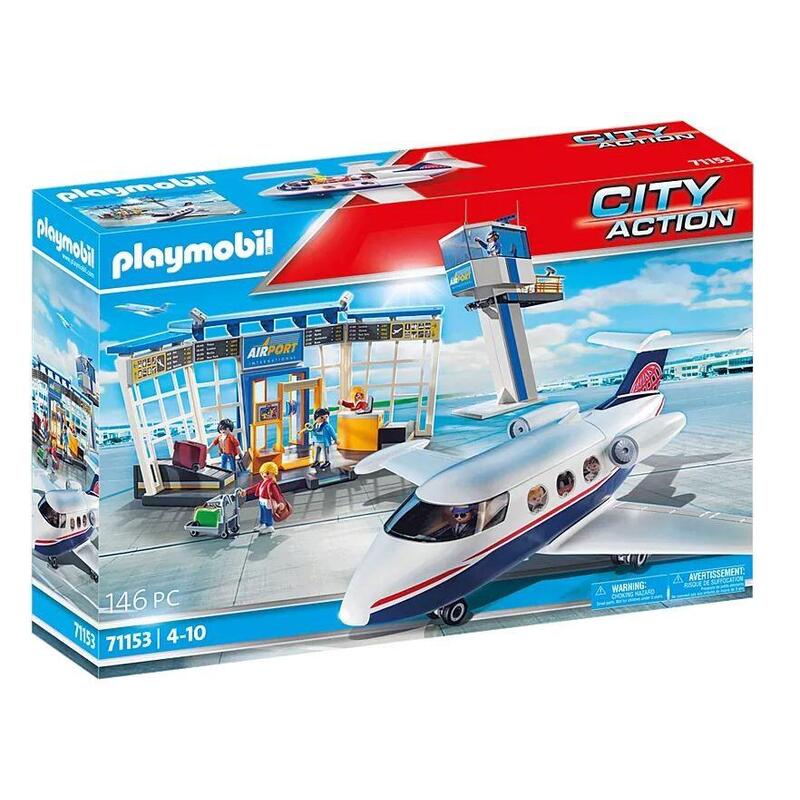 Zestaw Z Figurkami City Action 71153 Lotnisko Z Samolotem