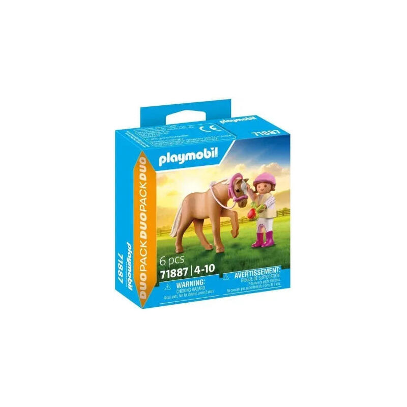 Zestaw Z Figurkami Duo Pack 71887 Dziewczynka Z Kucykiem