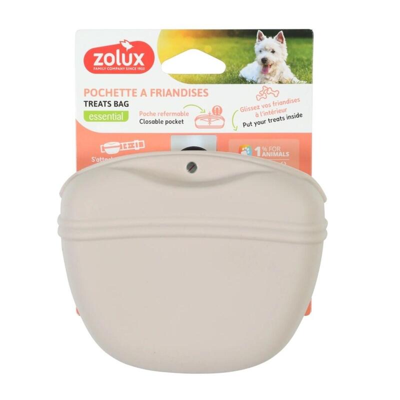 Zolux Bolsa Para Golosinas Para Perro - Beige