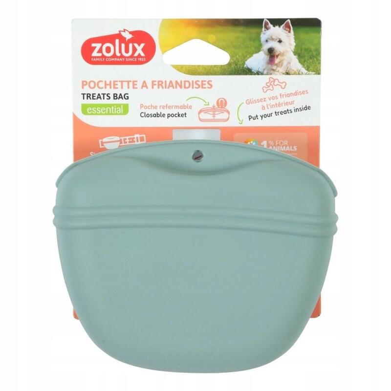 Zolux Bolsa Para Golosinas Para Perro - Verde