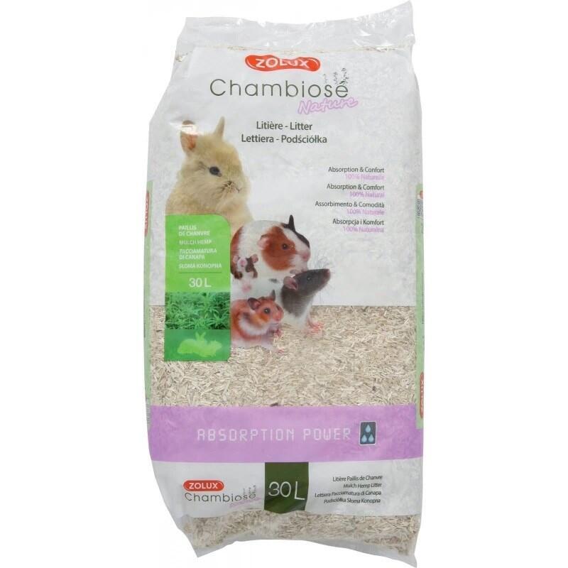 Zolux Chambiose Nature - Lecho Para Roedores - 30l