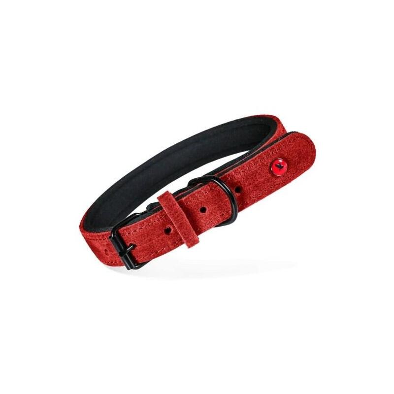 Zolux Collar D/Psa Skórz.Komfort 35cm/14mm Rojo