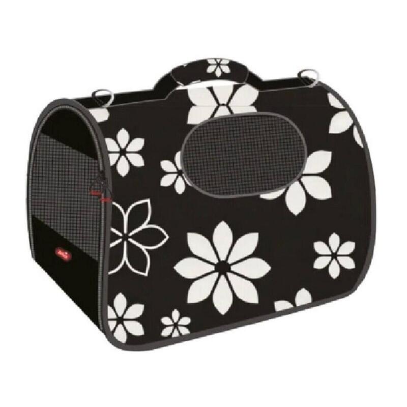 Zolux Nomad Flower L Bolsa De Transporte Para Perros Y Gatos 50,5×25×33 Cm