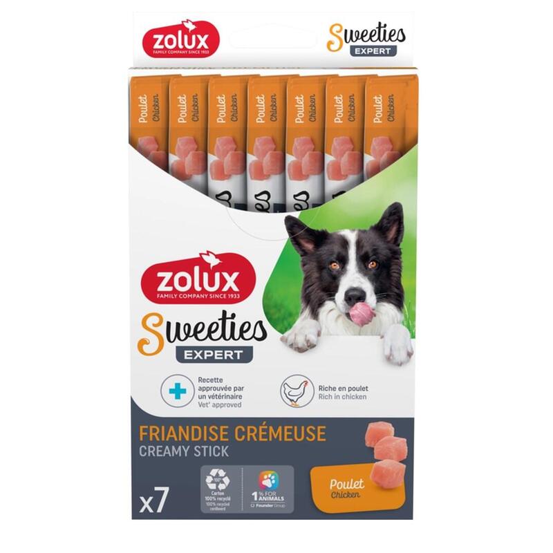 Zolux Sweeties With Chicken - Premio Para Perros - 7x14g