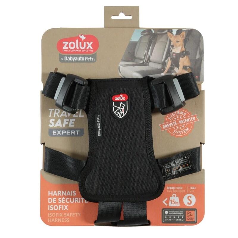 Zolux Szelki Para Perro Travel Safe S Czarne