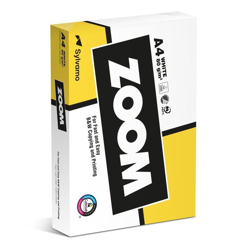Zoom Kopierpapier A 4 80 G, Weiss, 500 Blatt
