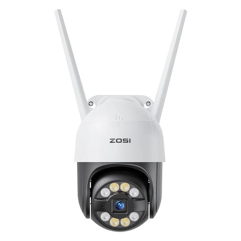 Zosi C289 3mpx Fullhd Wifi P/T Ip66 Ia Blanco + Tarjeta Microsd 32gb