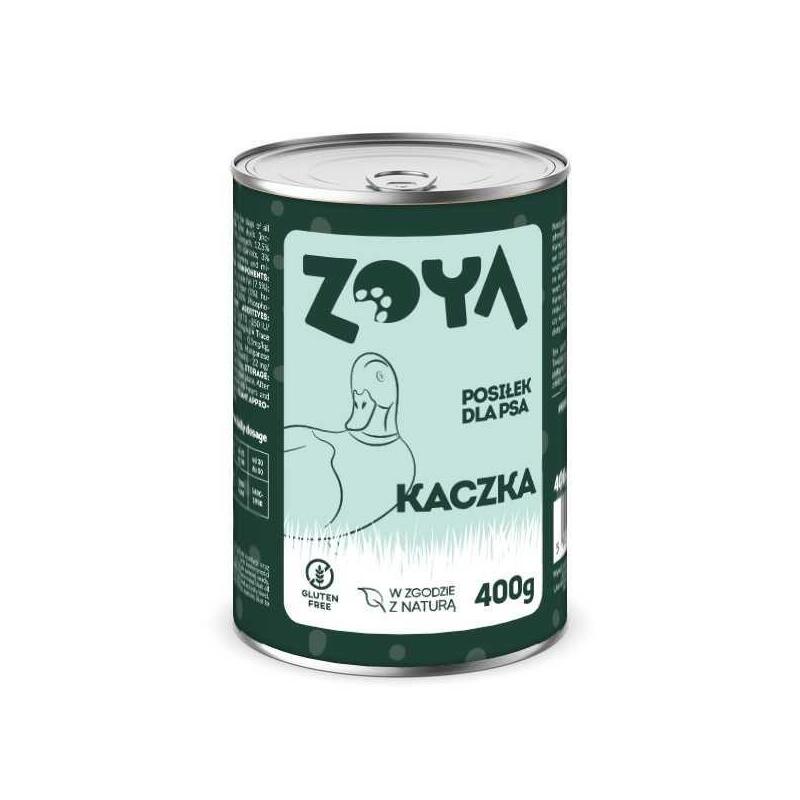 Zoya Kaczka Puszka Mokra Karma Dla Psów 400g