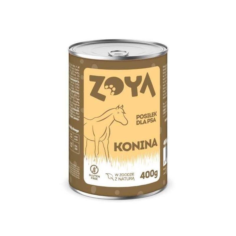 Zoya Konina - Puszka Mokra Karma Dla Psów 400g