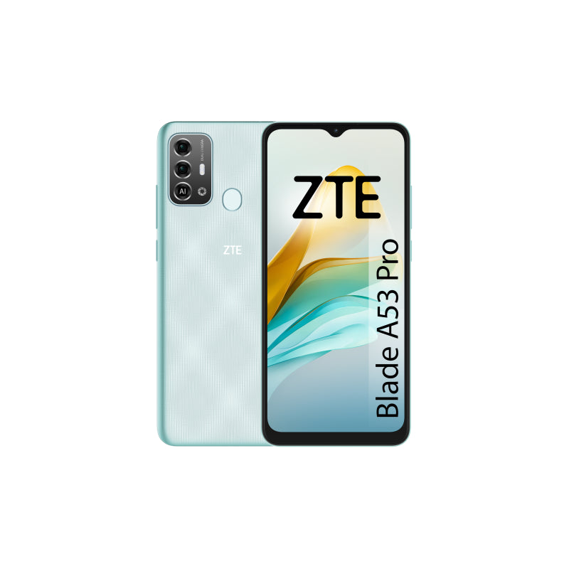 Zte Blade A 53 Pro Verde 4g / 6,52 Hd+ / Oc 1,6ghz /64gb Rom / 13 + 2mp / 5000mah