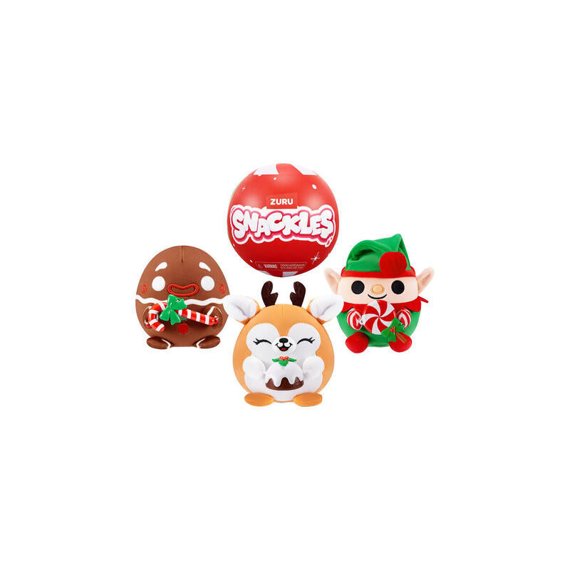 Zuru Snackles Christmas, Peluche, Artículos Surtidos, Una Figura 77697gq1