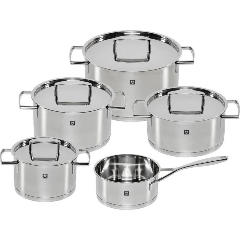 Zwilling 66060-000-0 Passion Topfset, Edelstahl, 5-Teilig