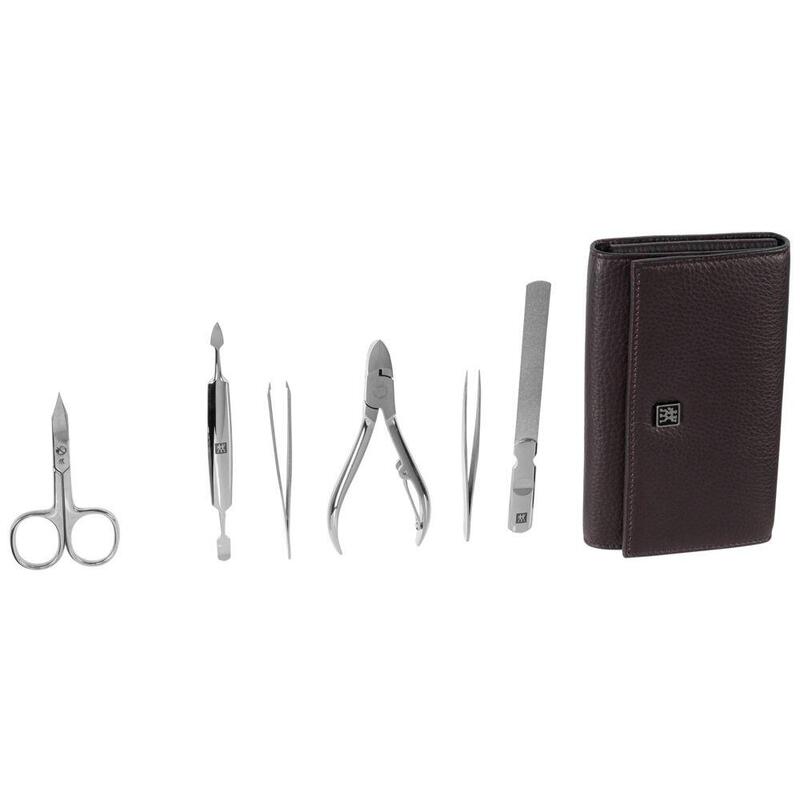 Zwilling Classic Inox Neat'S Leather Case, Purple, 7pc