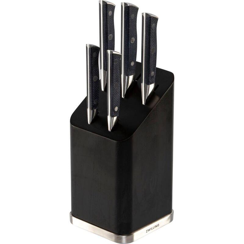 Zwilling Spectrum Knife Block Set, 8-Pc, Black