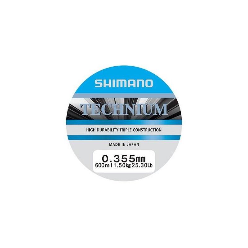 Zylka Shimano Technium 0,355mm 600m 11,50kg Grey