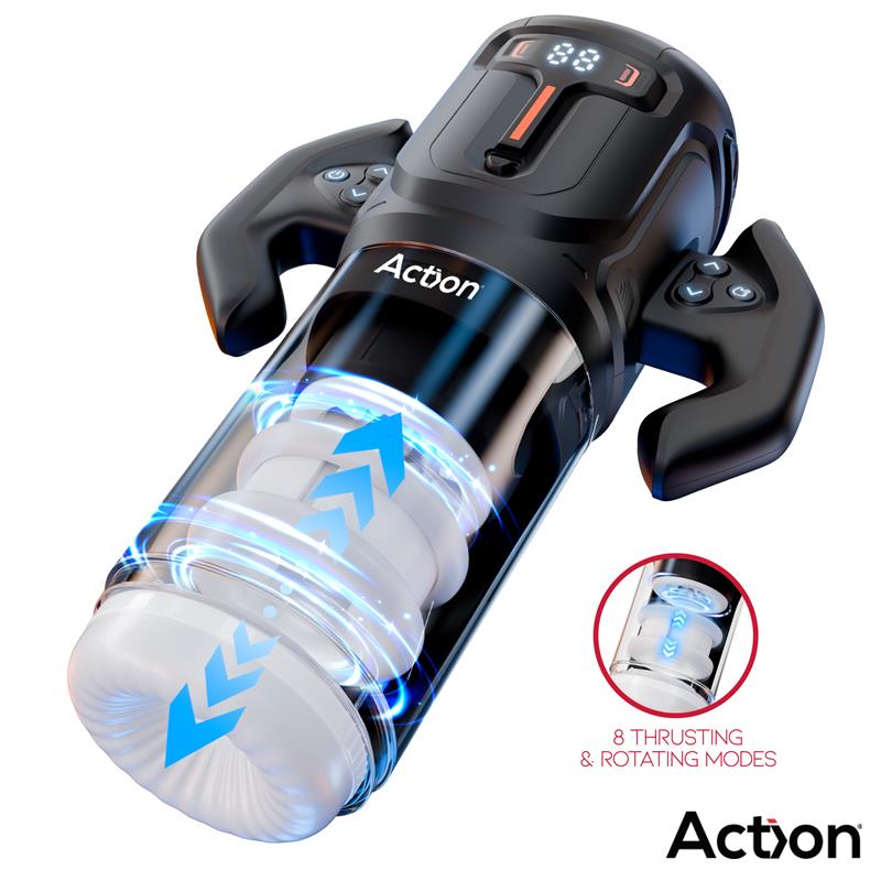 Zyon Masturbador Automático Avanzado Con Up And Down Y Rotación