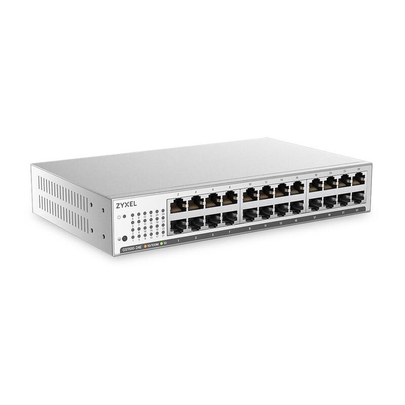 Zyxel Gs1100-24e 24-Port Gigabit Unmanaged Switch V4